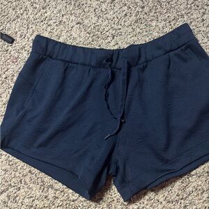 ZYIA Blue Athletic Shorts Soft Fabric Drawstring